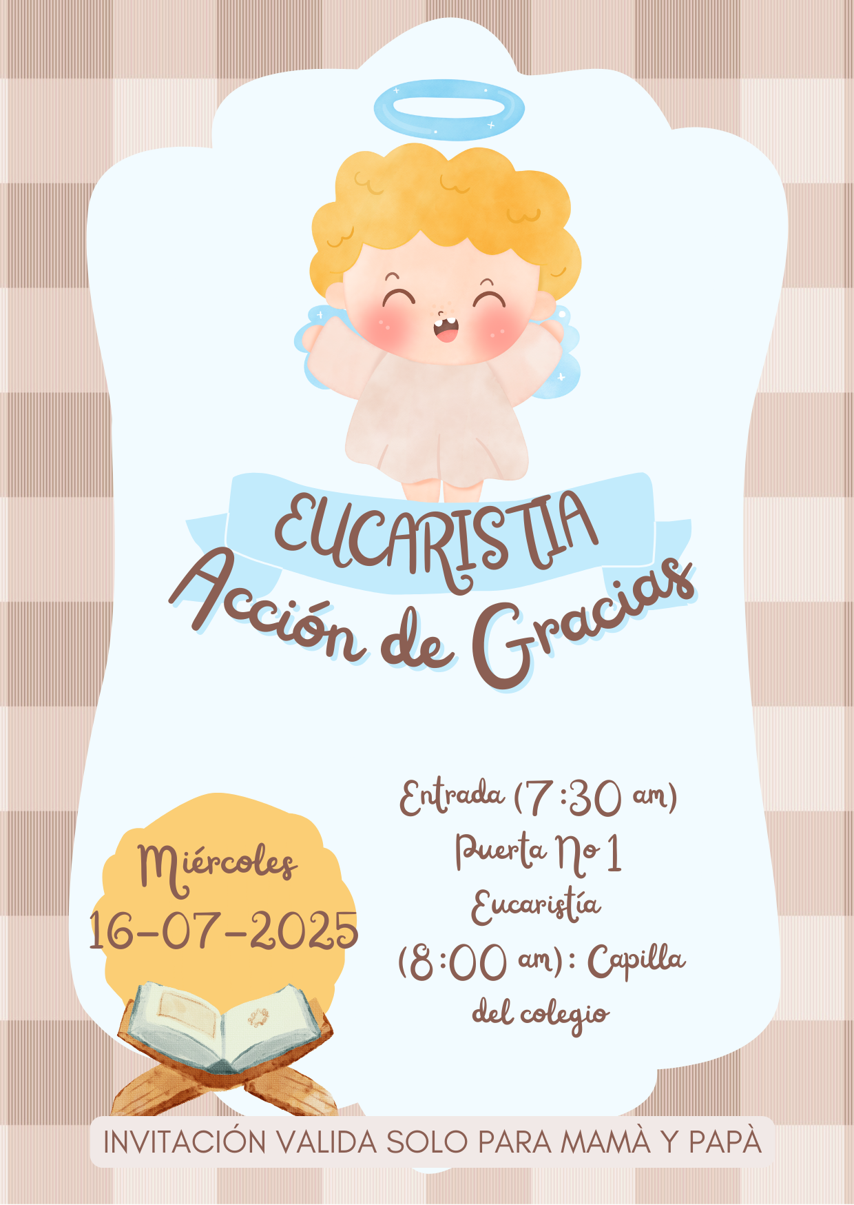 Eucaristía y Acto de Promoción Educación Inicial